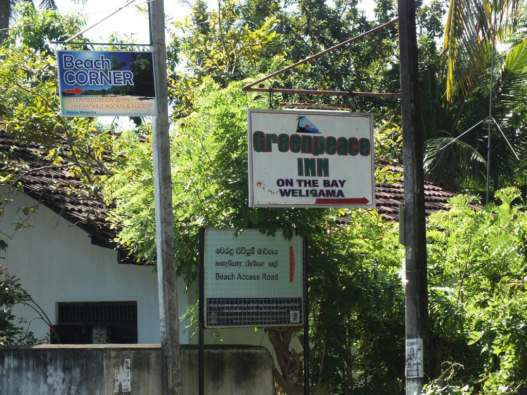 Beach Corner Hotel Weligama Bagian luar foto