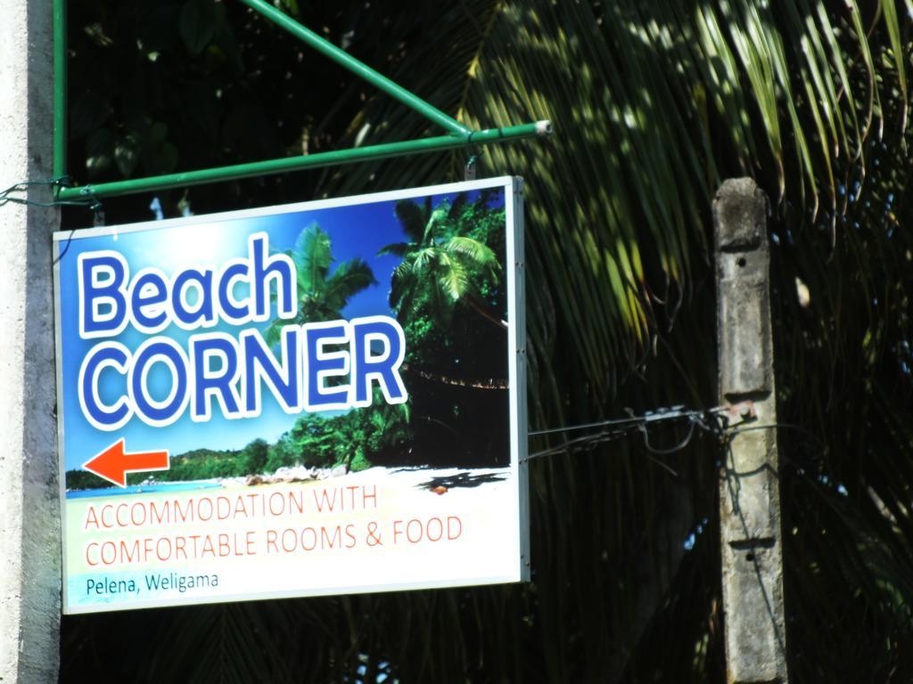 Beach Corner Hotel Weligama Bagian luar foto